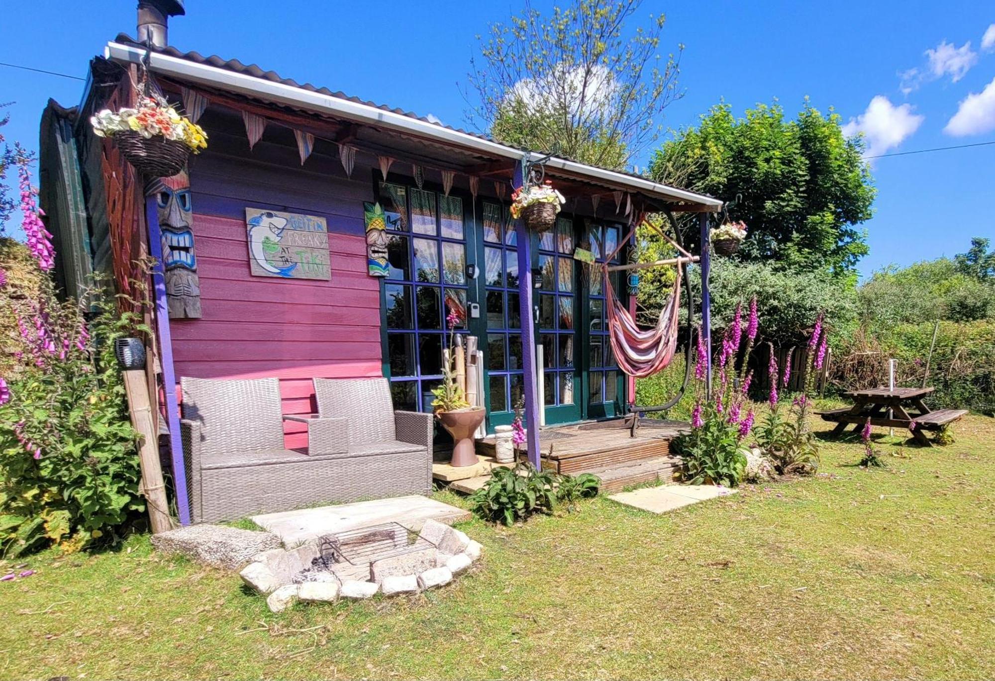 Treguth Glamping Unique Experience - Themed Huts Hotel Saint Day Eksteriør billede